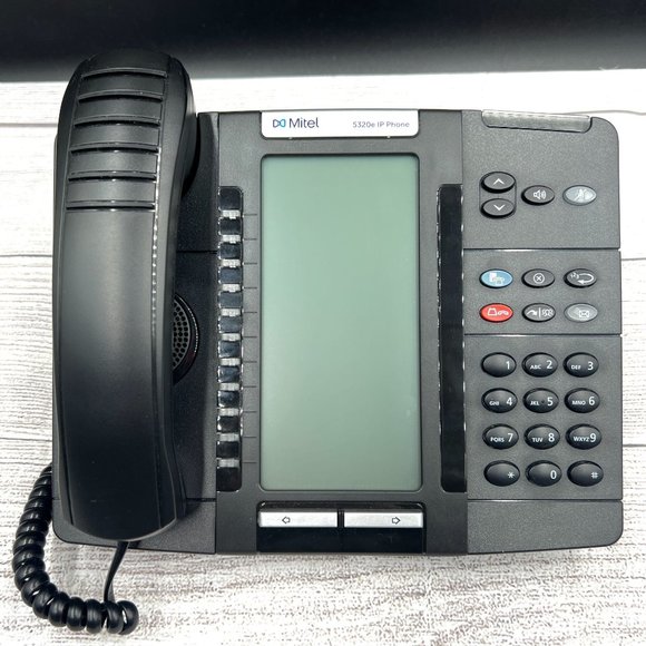 Mitel 5312 IP Office Phone 2 Lines 20 Characters 12 Multi Function Keys Speaker - Picture 2 of 9